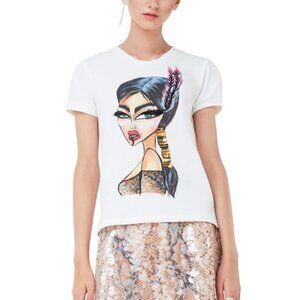 O'Blanc Memories Embroidery T-shirt